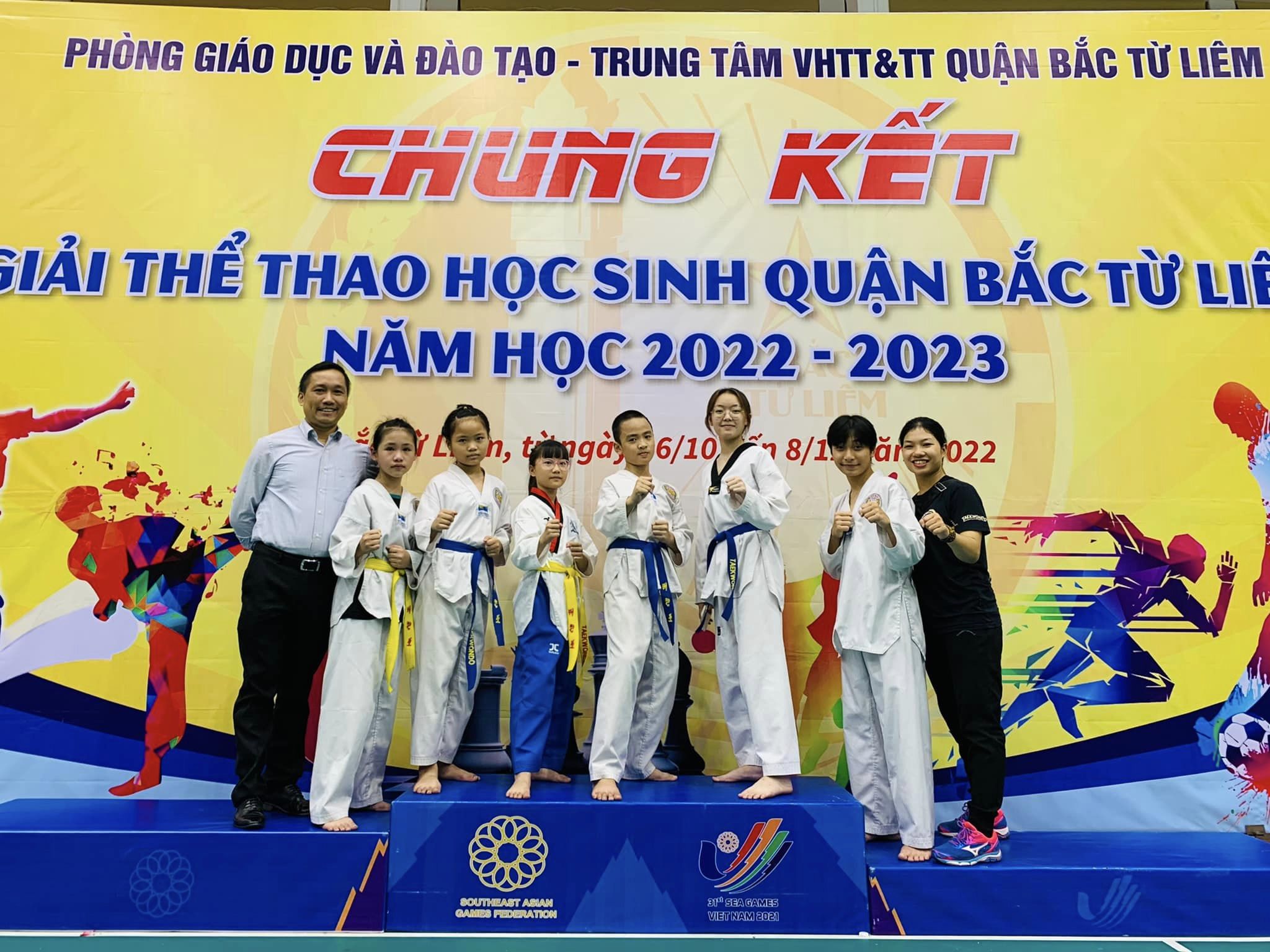 CLB Taekwondo Nhà Thi Đấu Quận Bắc Từ Liêm