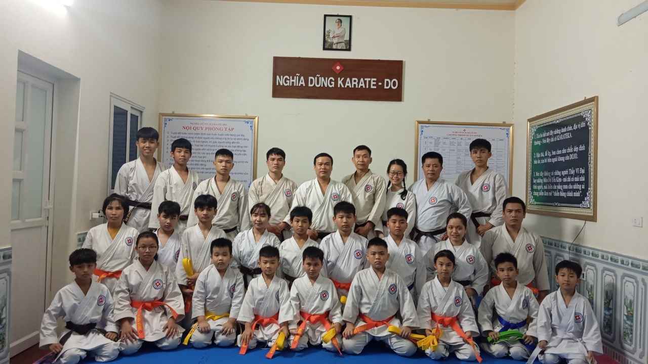 NGHĨA DŨNG KARATE-DO KCN LỄ MÔN 