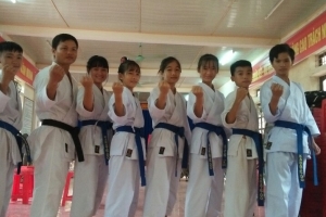 CLB Karate Tiểu học Nghĩa Thuận