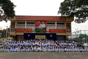 CLB KARATEDO Trường Tiểu Học Nghĩa Sơn