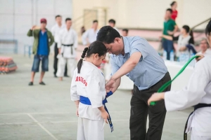 CLB Karate THCS Trần Hưng Đạo