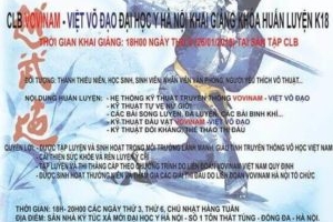 CLB VOVINAM – Việt Võ Đạo ĐH Y Hà Nội