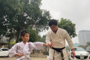  CLB Karate Yakami Long Biên