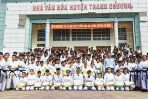 Clb Karate Trường THCS Thanh Hà