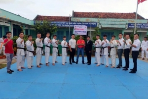 Câu lạc bộ Karate xã Tân Long