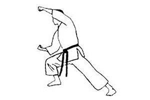 Cú đấm hai tay, sự kết hợp giữa Ura Tsuki và Oi Tsuki trong karate gọi là gì?